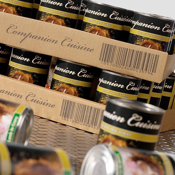 Barattoli in latta per pet food