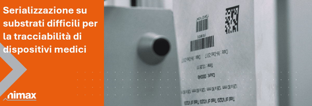 Copertina articolo Serializzazione su substrati difficili per la tracciabilità di dispositivi medici