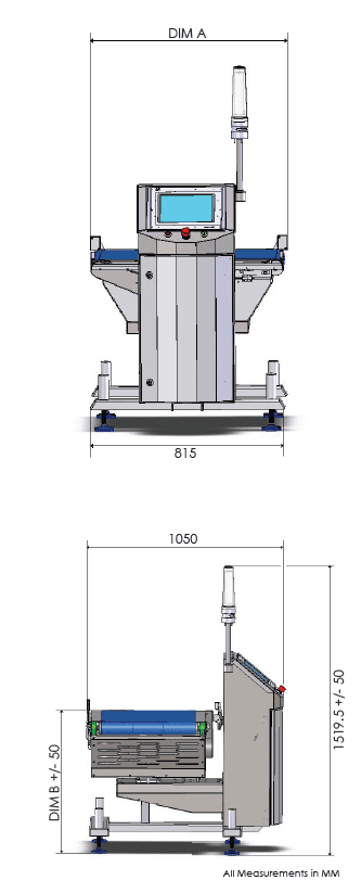 Caratteristiche Tecniche Selezionatrice Ponderale Loma CW3 Heavy Weight