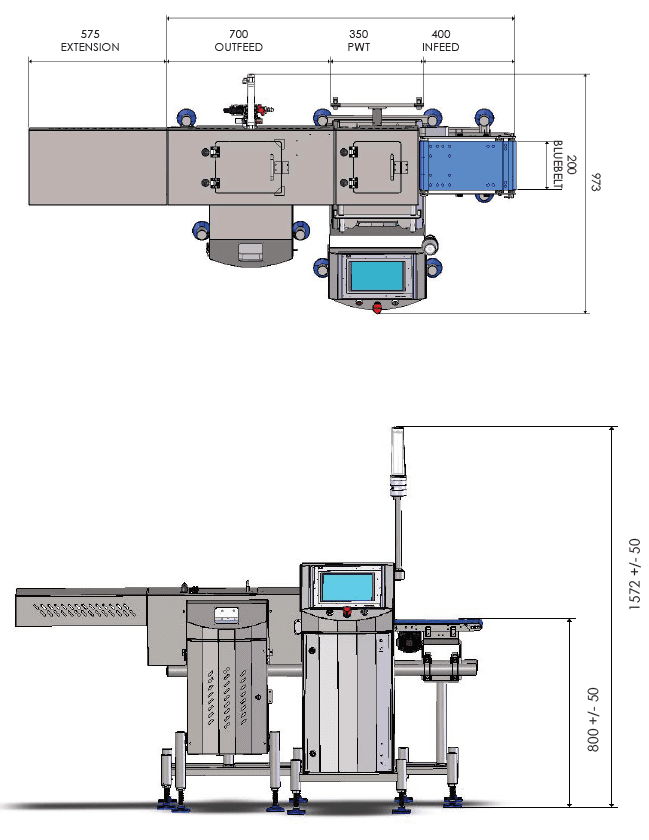 Technical Specs Checkweigher Loma CW3