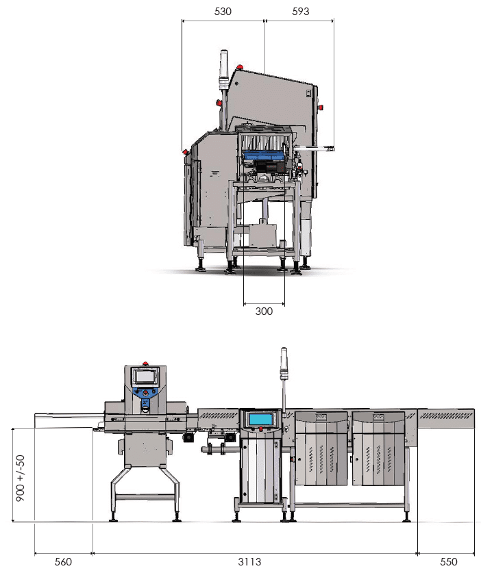CW3 X5C Combined System Specifications