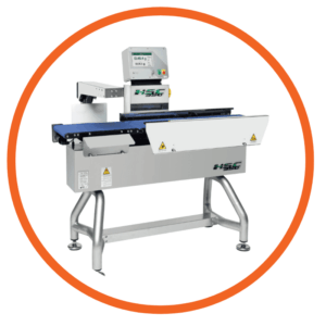 8 guida selezionatrice ponderale metal detector industriale
