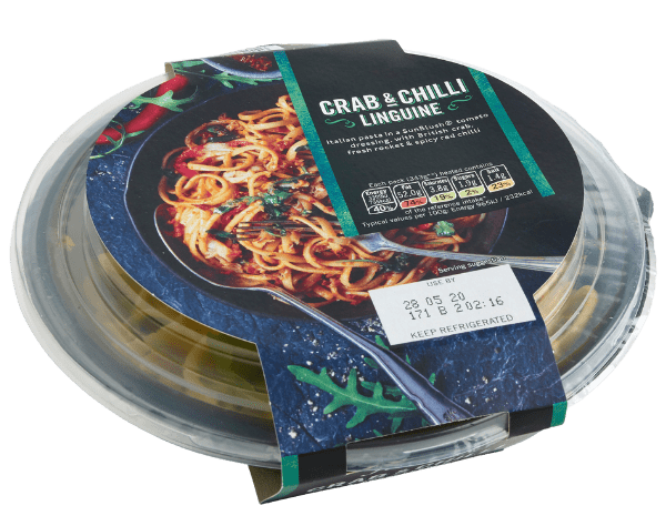 Coding, marking and printing on secondary carton packaging for seafood products