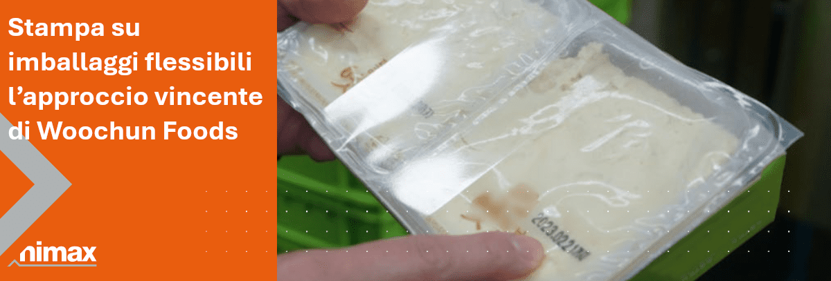 stampa imballaggi flessibili per alimenti con domino vx150i