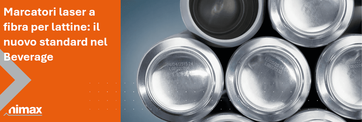 articolo laser a fibra per lattine beverage