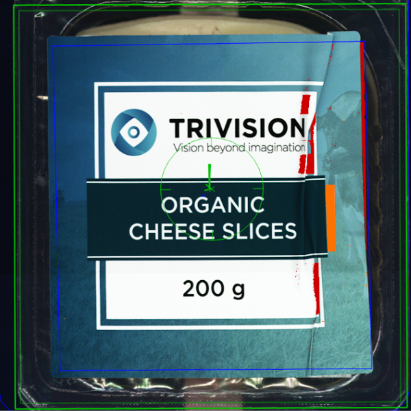 ispezione etichetta packaging trivision